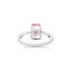 Thomas Sabo TR2459-052-9-52 Silver prstýnek with pink Gold Bears and Zirconia
