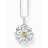 Thomas Sabo KE2086-051-4-L45V chain with flowern nárameks silver