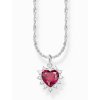 Thomas Sabo KE2305-013-10-L45V chain - with heart nárameks romance silver