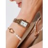 Thomas Sabo WA0429-291-207 Rectangular Gold-Colored 22mm 3ATM