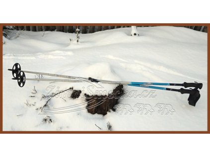 zimní nastavitelné Backcountry hole Komperdell BC Trail Power Lock II