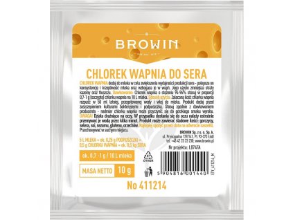 chlorek wapnia do sera 100g browin