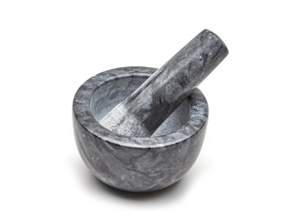 mozdzierz marmurkowy 10x6cm czarny