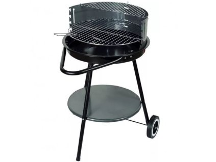 585 kulaty zahradni gril na drevene uhli s roznem 51 cm