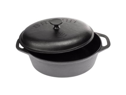 1461 litinovy hrnec s poklickou 5 5 litru