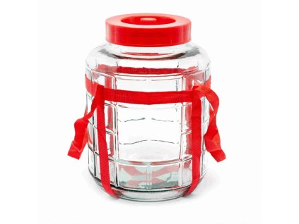 sloik szklany z kapturkiem do fermentacji i pokrywa 12l