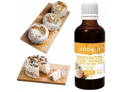 podpuszczka do sera naturalna w plynie 50 ml