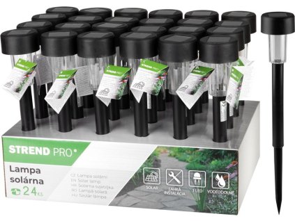 Lampa Strend Pro Altair, solárna, 1x LED, AAA, Sellbox 24 ks