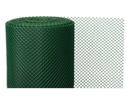 Pletivo ECONOMY 3, 1000/10x10 mm, 45° štvorcový vzor, 300g/m2, zelené, celoplastové, bal. 25 m