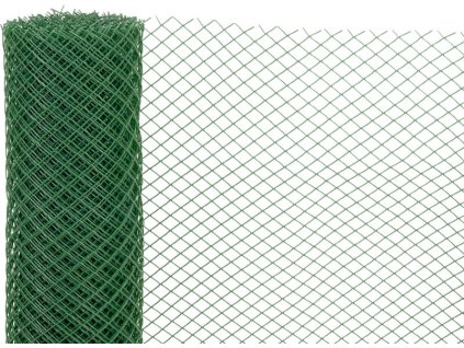 Pletivo ECONOMY 6, 1000/20x20 mm, 45° štvorcový vzor, 300g/m2, zelené, celoplastové, bal. 10 m