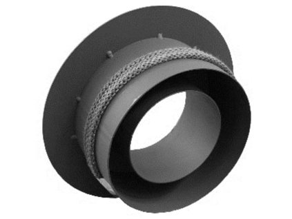 Prechodka do keramických komínov s ružicou 130/200mm