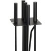 Sada kutáč Homefire FT075BA, ku krbu, 4 dielna, čierna, 81 cm, krbové náradie