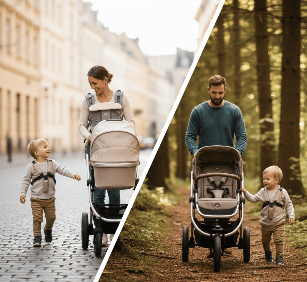 Kompletní průvodce výběrem kočárku 2025: Jak vybrat ideální kočárek?