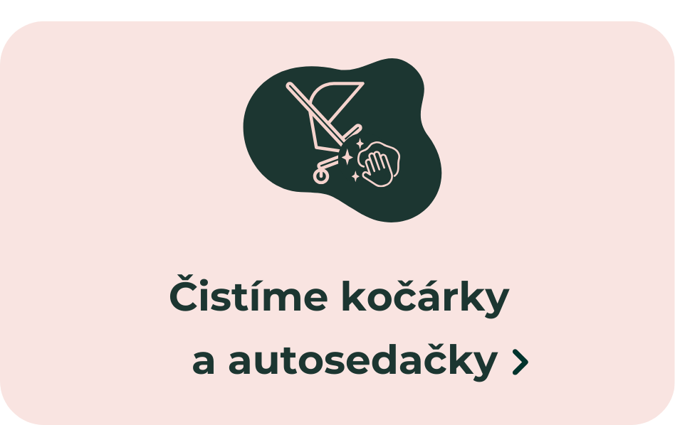 Čištění kočárků a autosedaček