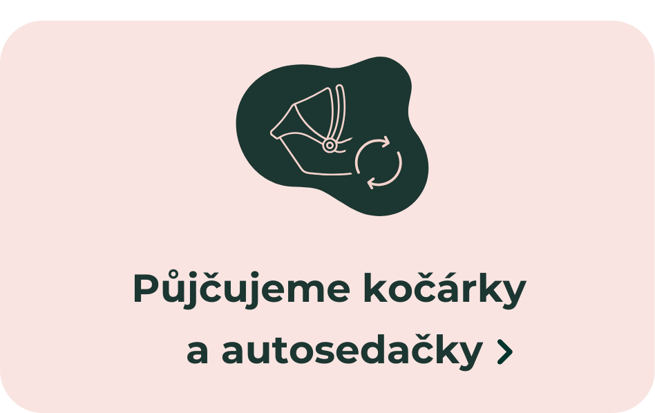 Půjčujeme kočárky a autosedačky