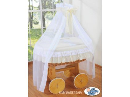 Proutěný koš na miminko My Sweet Baby Deluxe BELLAMY > varianta 2107-135 2019