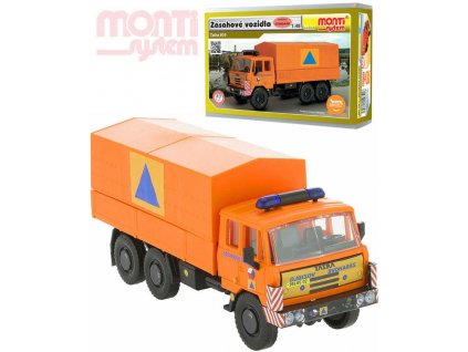 MONTI SYSTÉM MS74.1 Zásahové vozidlo 1:48 model Tatra 815 stavebnice