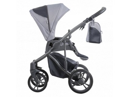Kombinovaný kočárek Bebetto Bresso Grey 24 2022