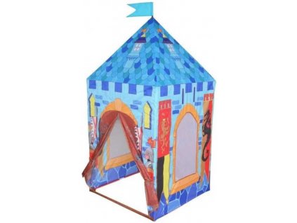 Stan dětský klučičí hrad pro malé rytíře 75x75x160cm v krabici