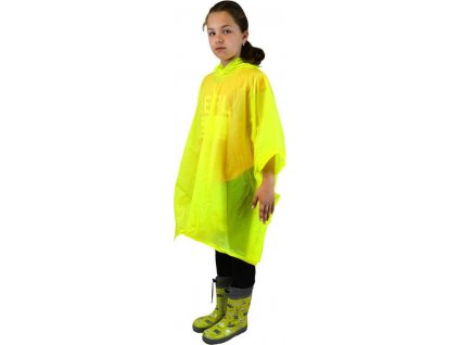 poncho PVC neonová, Pidilidi, PL0066-20, žlutá (Velikost dospělá)