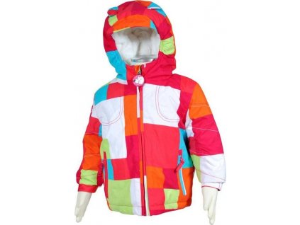 bunda dívčí zimní, Bugga, PD911, růžová (Velikost 86, SizeAge 18m)