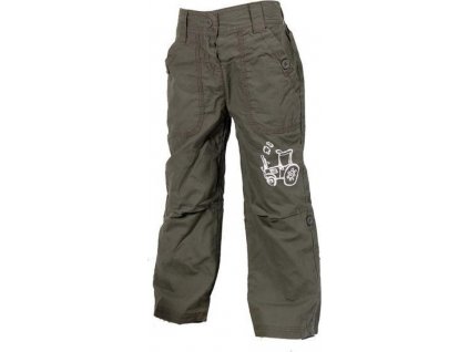 kalhoty roll up, Bugga, PD340, zelená (Velikost 80, SizeAge 1rok)