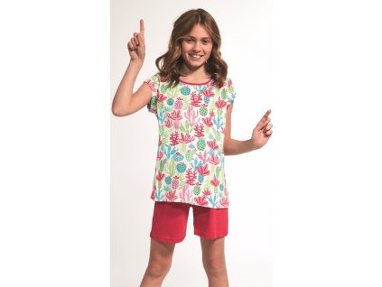 Dívčí pyžamo Cornette krátký rukáv 357