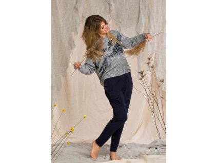 Domácí komplet Key dlouhý LHS 211 nadměrný (Velikost XXL, Vzor 211)