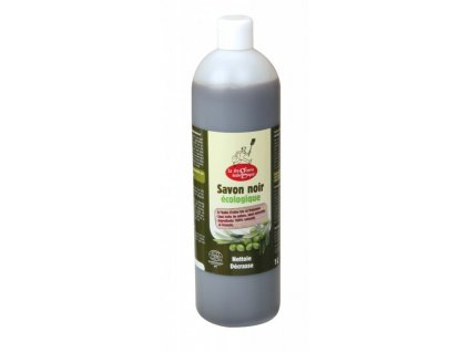 La Droguerie Ecologique by Ecodis Univerzální černé mýdlo z olivového oleje BIO (1 l)