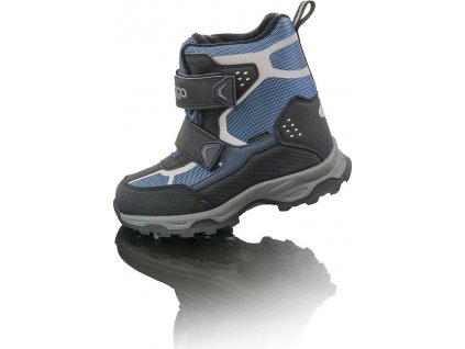 chlapecké zimní boty WALE, Bugga, B00169-04, modrá (Velikost 25)