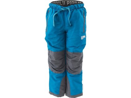 kalhoty sportovní outdoorové, podšité fleezovou podšívkou, Pidilidi, PD1121-04, modrá (Velikost 86, SizeAge 18m)