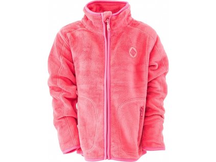 mikina dívčí chlupatá se stojáčkem, Pidilidi, PD1114-03, růžová (Velikost 98, SizeAge 3roky)