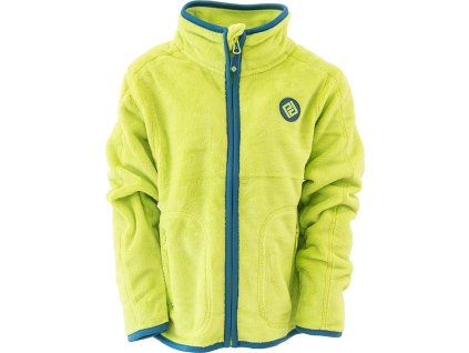 mikina dětská chlupatá se stojáčkem, Pidilidi, PD1114-19, zelená (Velikost 98, SizeAge 3roky)