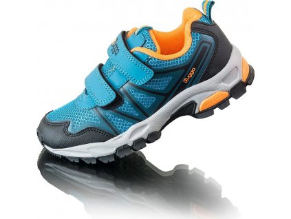 Chlapecké boty sportovní outdoorové AKA, Bugga, B00167-04, modrá