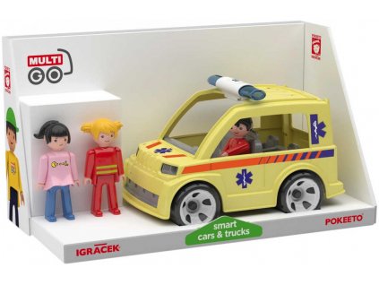 EFKO IGRÁČEK MultiGO Trio Rescue set auto + 3 figurky s doplňky