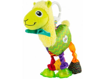 LAMAZE Baby lama Leonardo 22cm textilní závěsná hračka pro miminko