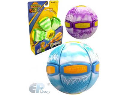 EP Line Phlat Ball Swirl disk plastový měnící se v míč 2v1 Žíhaný různé barvy