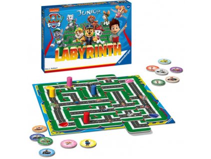 RAVENSBURGER Hra Labyrinth junior Tlapková Patrola *SPOLEČENSKÉ HRY*