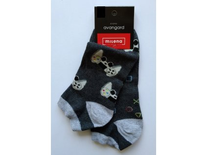 Pánské ponožky nízké Milena Joystick