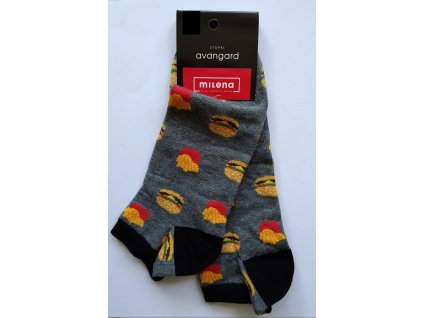 Pánské ponožky nízké Milena Hamburger