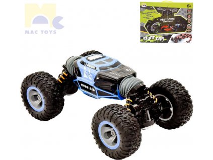 MAC TOYS RC Auto Stunt car 33cm na vysílačku 2,4GHz převracecí na baterie