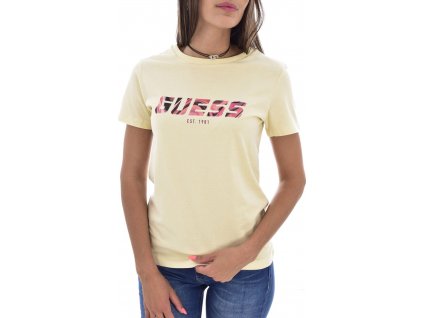 Dámské tričko Guess V2BI00 (Velikost L, Vzor G1FC)