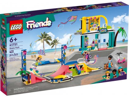 LEGO FRIENDS Skatepark 41751 STAVEBNICE