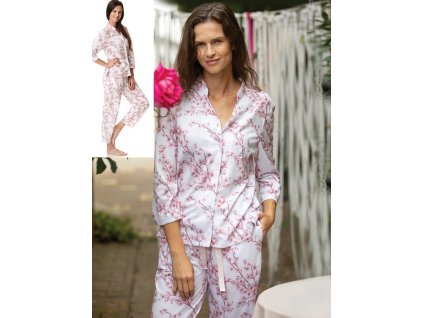 Pyžamo Key dlouhé LNS 969 (Velikost L, Vzor 969)