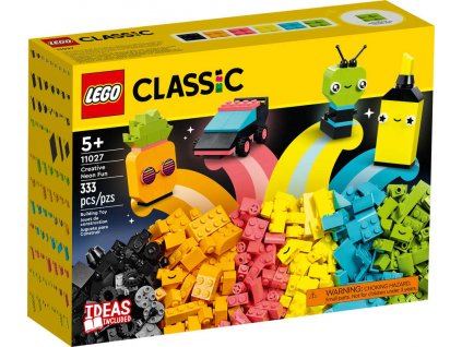 LEGO CLASSIC Neonová kreativní zábava 11027 STAVEBNICE