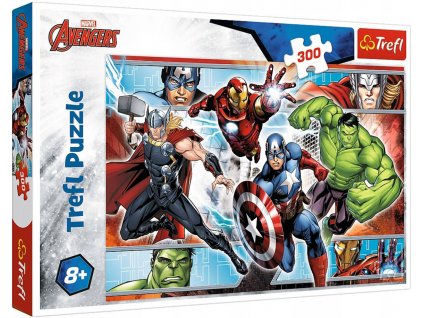 TREFL PUZZLE Avengers 60x40cm 300 dílků skládačka v krabici