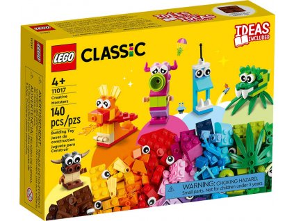 LEGO CLASSIC Kreativní Příšery 11017 STAVEBNICE