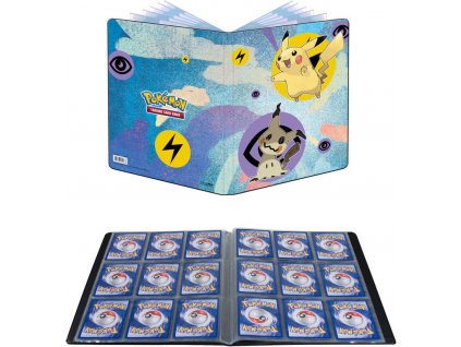 ADC Pokémon Ultra Pro Pikachu & Mimikyu album sběratelské A4 na 180 karet