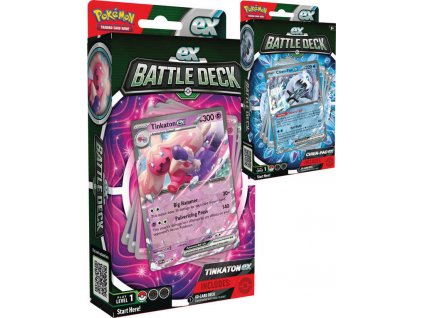 ADC Pokémon TCG: Chien-Pao / Tinkaton ex Battle Deck 60 karet s doplňky 2 druhy