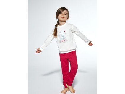 Dívčí pyžamo Cornette dlouhý rukáv 949 (Velikost_deti 122/128, Vzor 9490170)